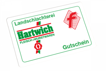 Gutscheinsystem für Fleischerei Hartwich in Tetenhusen