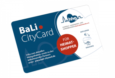 BaLi CityCard, regionales Gutschein-System in Bad Liebenwerda