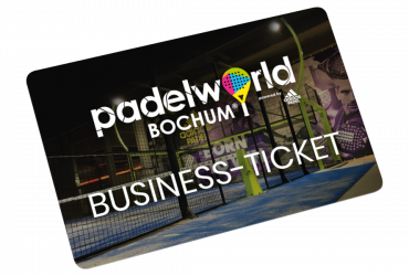 Business Ticketsystem padelworld